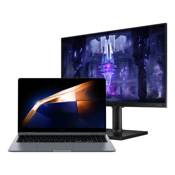 Kit Samsung Galaxy Book4 360 Core 7, 16gb + Odyssey G30 24