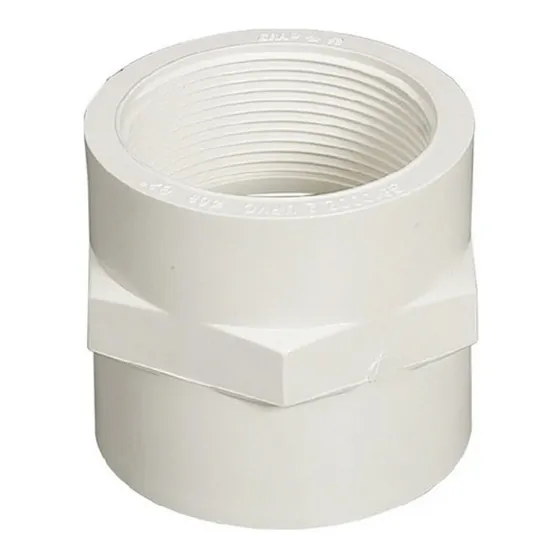 Adaptador Hembra Era Pvc Rosca Pegar De 1 1/2 Pulgadas