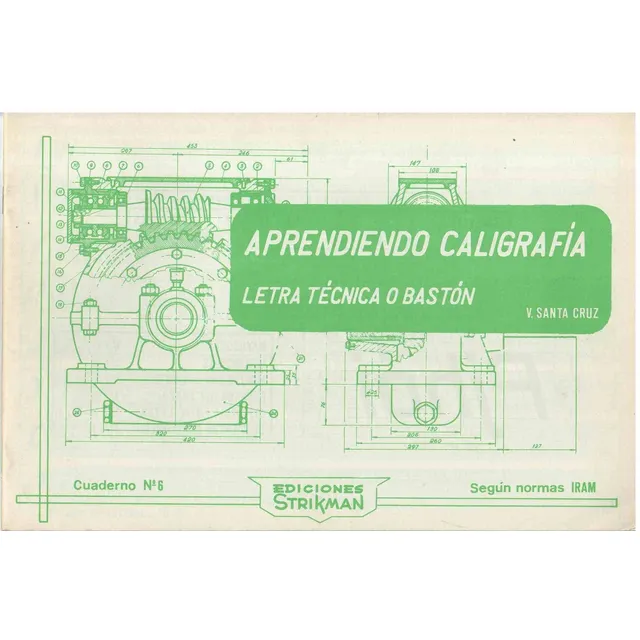 Aprendiendo Caligrafia N 6 Letra Tecnica