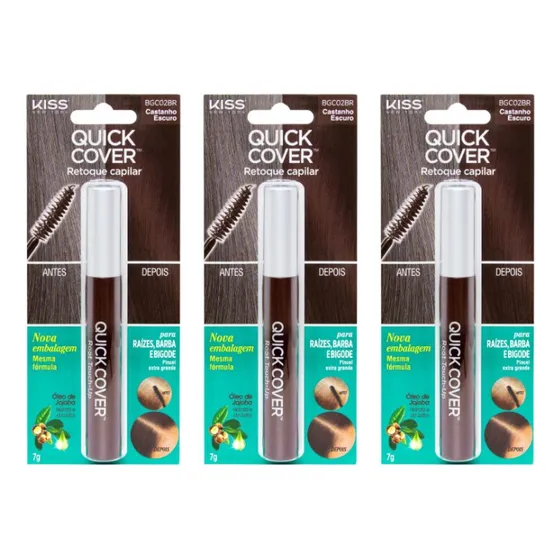 Retoque De Raiz Castanho Escuro Hair Touch Up Kiss Ny Com 3