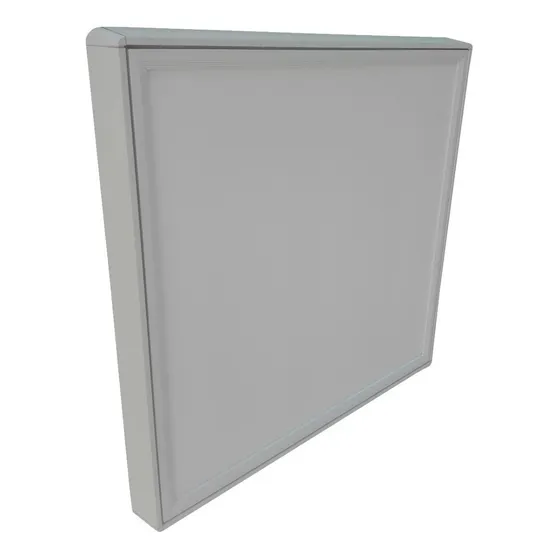 Plafon Led Cuadrado 40w Luz Neutra 4000°k Lumenac - E. A. Estructura Blanco