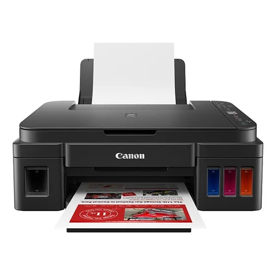 Impressora Multifuncional Canon G3110 Bivolt - Contador: 215 Preto
