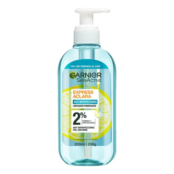 Gel De Limpieza Garnier Aclara Anti Acné 200ml