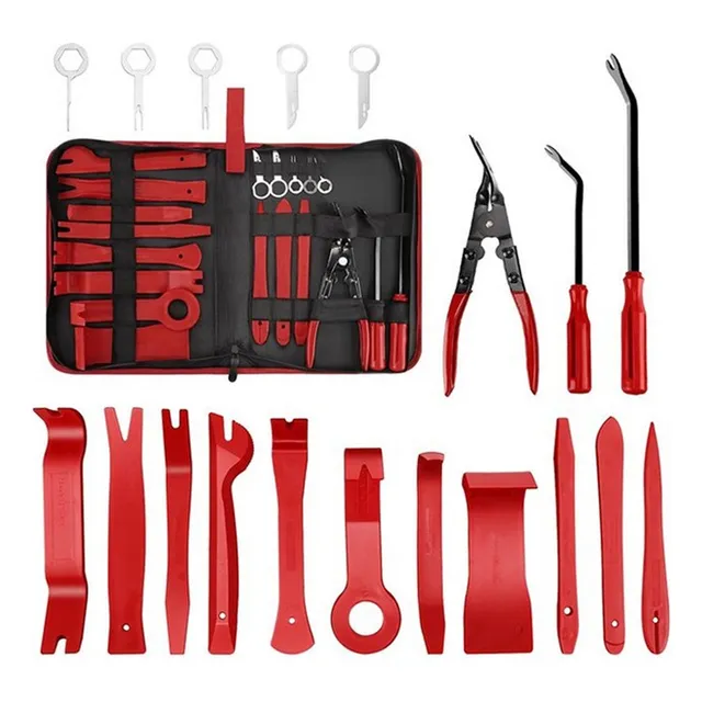 Herramientas Plasticas Kit 19pc Quita Grapas Molduras Vistas