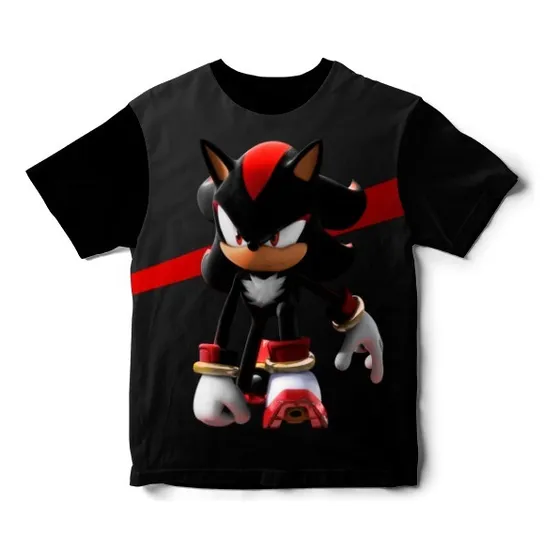 Franela Para Niños De Sonic