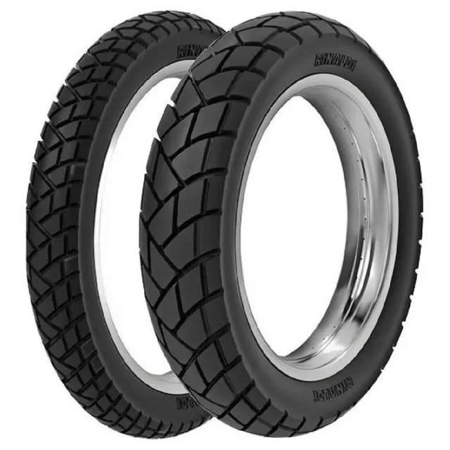 Par Pneu 120/90-17 E 90/90-21 R34 Rinaldi Falcon Nx400 Xt600