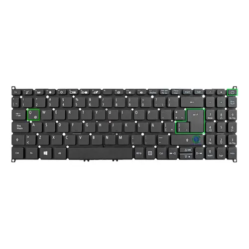 . Teclado For Acer 5 A315-56 A515-43 A515-54 N19c1 N20c5 Lat