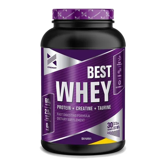 Xtrenght Proteina Whey 2 Lb Best Crecimiento Muscular 