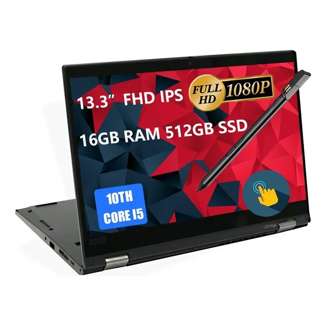 Lenovo Thinkpad L13 Yoga 2en1 Core I5 10310 16g 512g 13.3in