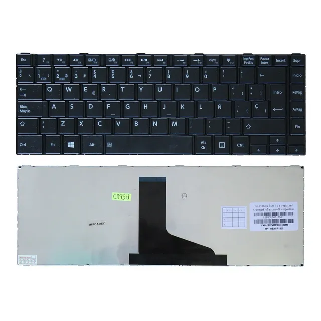 Teclado Toshiba Satellite C845d Marco Negro L845-sp4226km