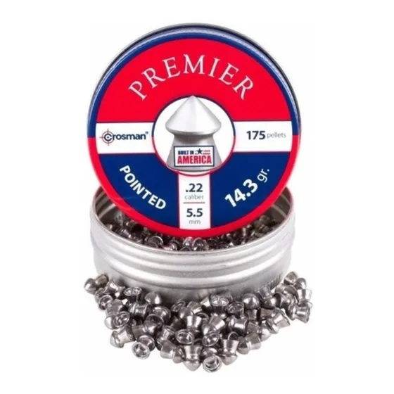 Balines Crosman Premier Pointed 5.5 Mm X 175 Unidades Caza 