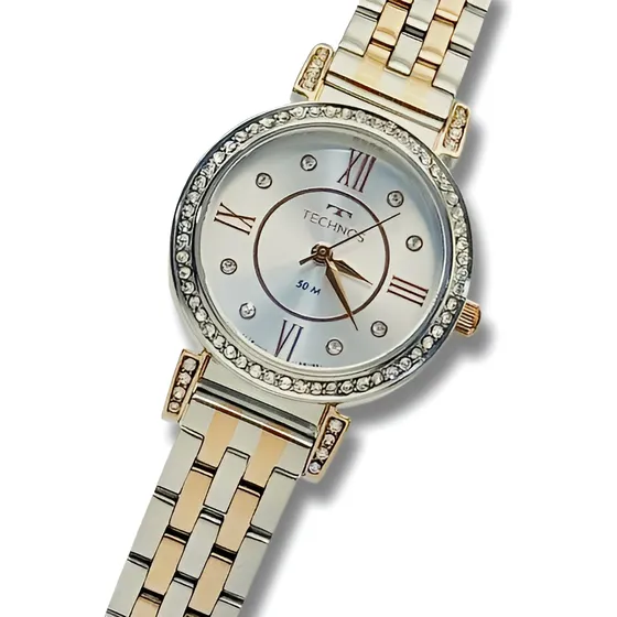 Relógio Technos Feminino Prata Delicado