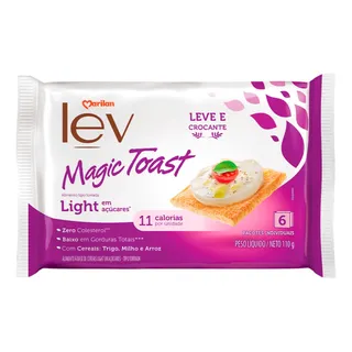 Torrada Lev Magic Toast Com Cereais Marilan 110g Torrada Lev Magic Toast Com Cereais Marilan 110g