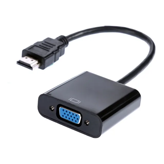 Hdmi A Vga Cable Convertidor Tv Inteligente Pc A Tableta Aux