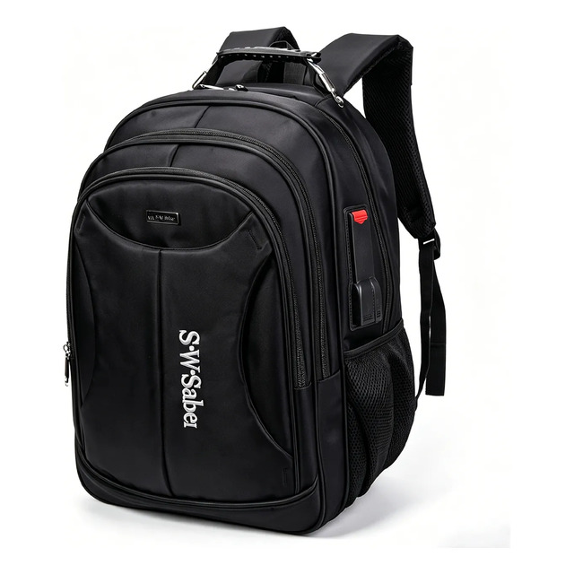 Homens Senhoras Computador Mochila À Prova D'água Grande Cap