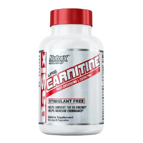 Lipo 6 L-carnitine 60 Capsulas Potente Quemador De Grasa 