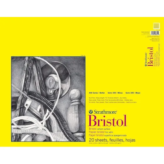 Cuaderno Papel Vellum Bristol 48,26 X 60,96cm 20hjs 270g/m2