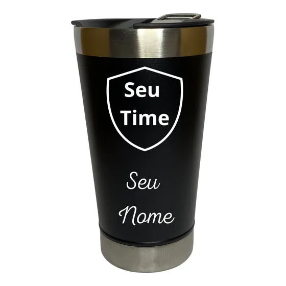 Copo Térmico Personalizado Nome Time Logo Atacado Oferta