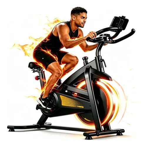 Bicicleta ergométrica Dream Fitness MAG 5000V cor cinza e preto