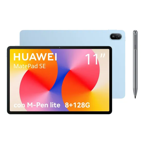 Tablet Huawei Matepad Se 11 Wifi 8+128gb Azul Con Lápiz Color Azul Claro