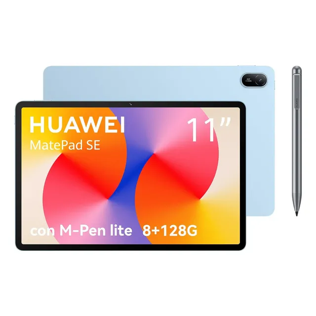 Tablet Huawei Matepad Se 11 Wifi 8+128gb Azul Con Lápiz Color Azul Claro