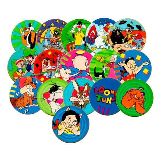 Tazo Looney Tunes Elma Chips Original - 15 Unidades