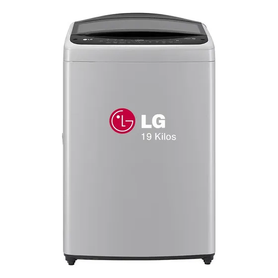 Lavadora LG De 19 Kg Carga Superior Con Ai Dd Wt19dv6t Gris