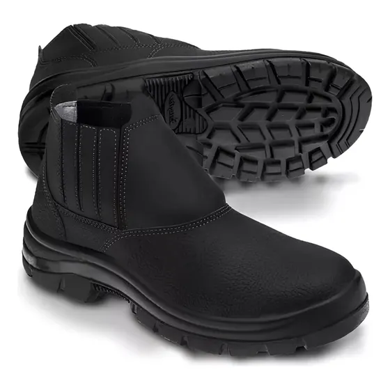 Bota Botina Segurança Masculina Epi Marluvas Bico Pvc Com Ca