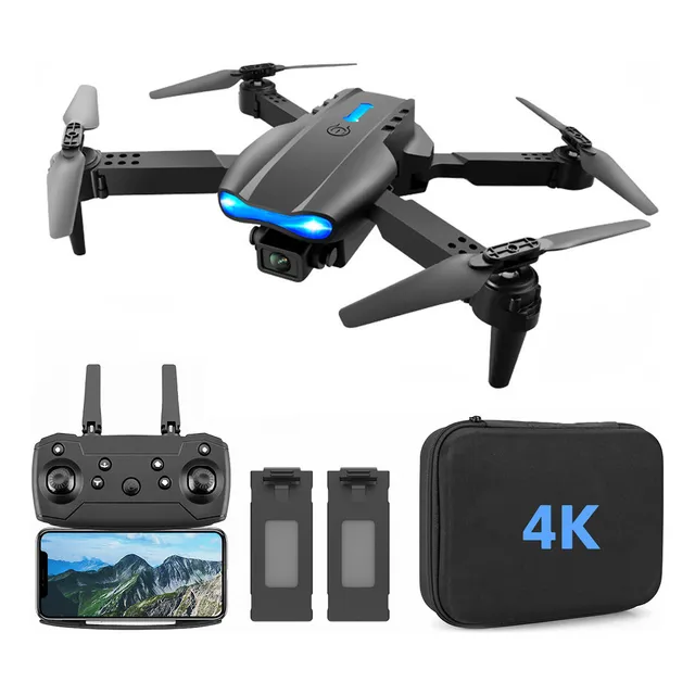 Mini Drone 4k Dual Camera E99 Pro2 Professional Color Negro