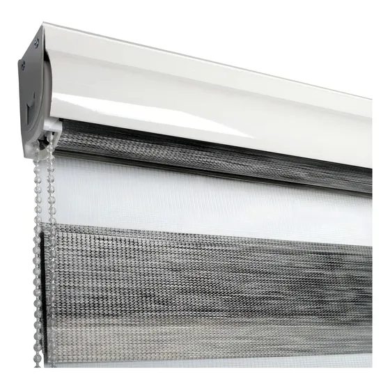Cortina Roller Duo Sunout 165x240 Cm Color Gris Oscuro