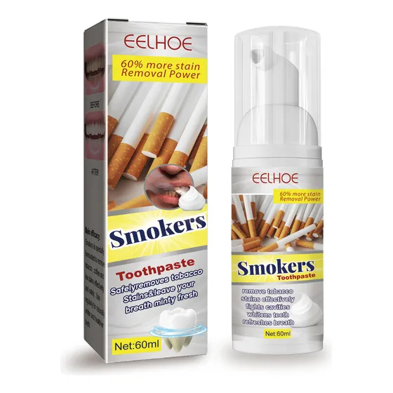 Pasta De Dientes For Fumadores, Gel Blanqueador, Quitamanch