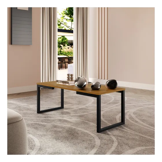 Mesa De Centro Decoração Sala Estar Quarto Estilo Industrial