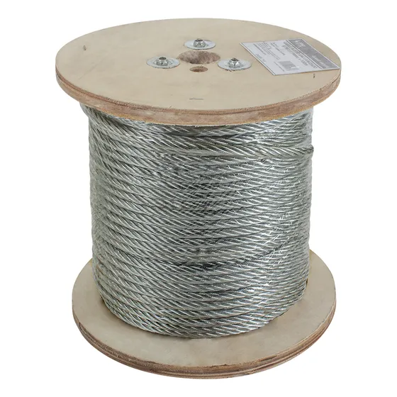 Cable Acero Galvanizado 5/16  7x19 100mt