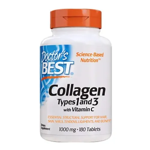 Colageno Hidrolizado 1 Y 3 + Vit C 180 Tabletas 1000mg C12 Sabor Sin Sabor