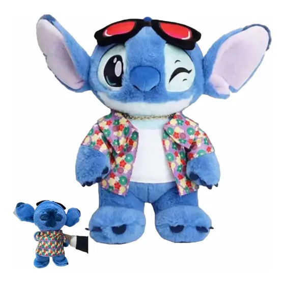 Pelúcia Stitch Lilo Original Grande 30cm Filme Antialérgico