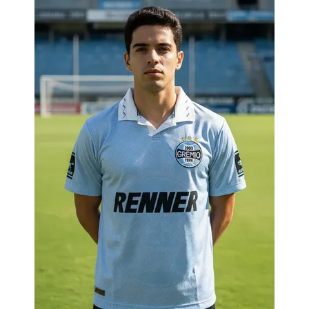 Camisa Retrô Grêmio Libertadores 1995 Celeste Oficial