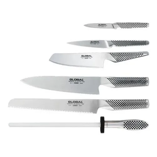 Global Takashi Juego De Cuberteria Profesional De 7 Piezas