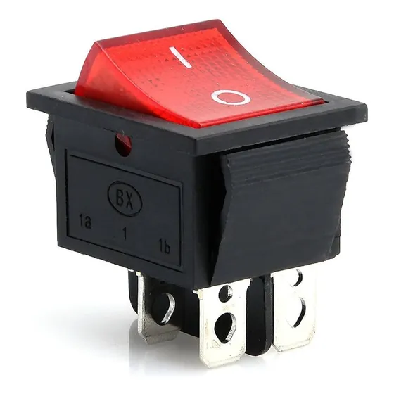 Switch Interruptor 3pin Kcd4 X4und 4 Pin