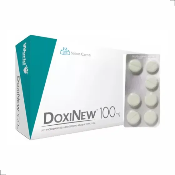 Remedio Doença Carrapato Doxinew 100mg 7cp