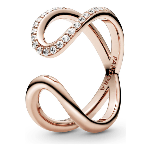 Anel Aberto Pandora Rose Infinito Brilhante Anel Aberto Pandora Rose Infinito Brilhante