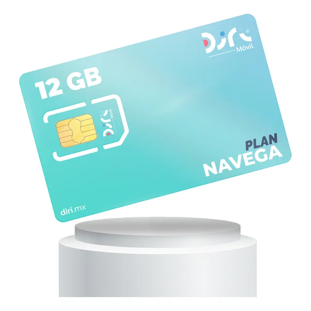 Sim Diri Navega | Chip Prepago 30 Días | +esim Dua +gb+redes