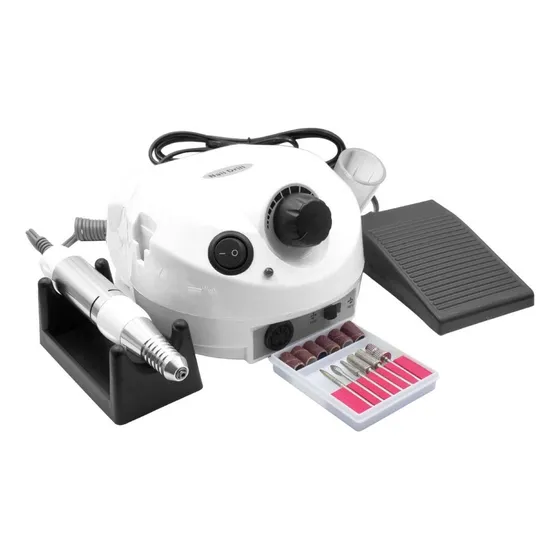 Nail Drill Porquinho 30.000 RPM Branco