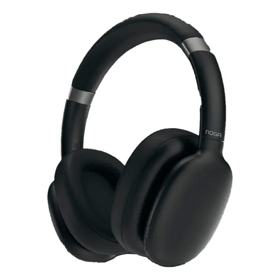 Auricular Inalámbrico Bluetooth 5.4 Plegable Noga Ng-922bt Color Negro