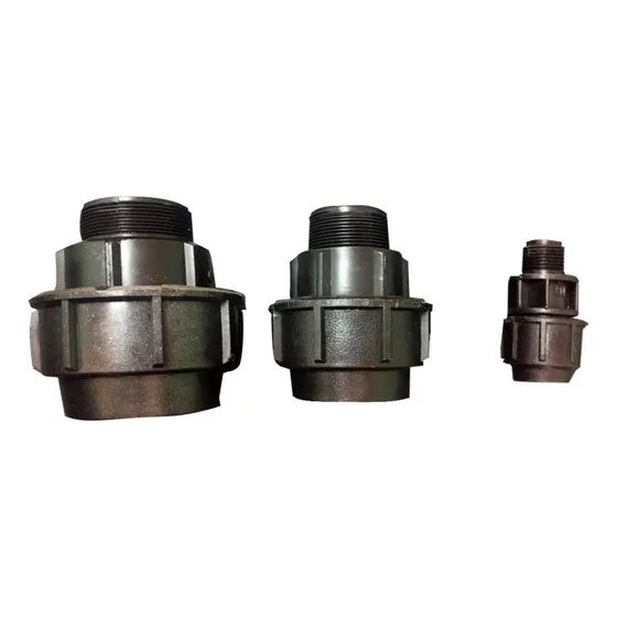 Adaptador Macho Para Manguera  Riego De 16 Mm X 1/2x 3 Und