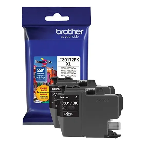 Impresora Brother Lc30172pk Alto Rendimiento Xl Negro Cartuc