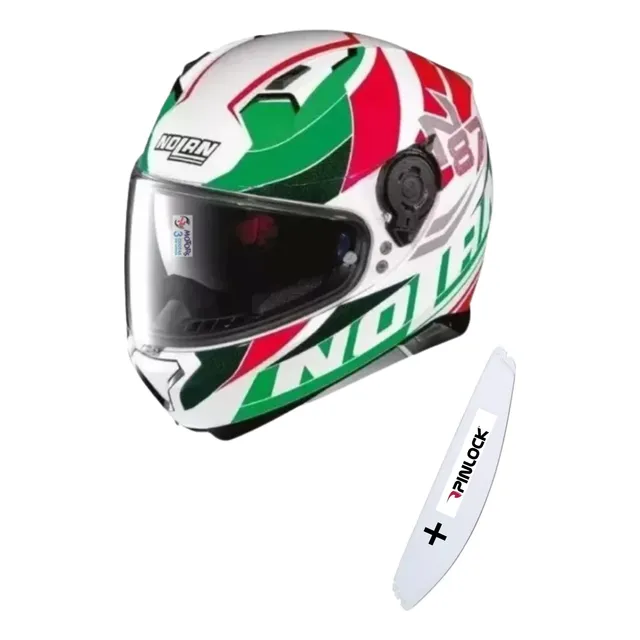 Jm Casco Nolan N87 Special Plus N-com 09 Negro Grafito 