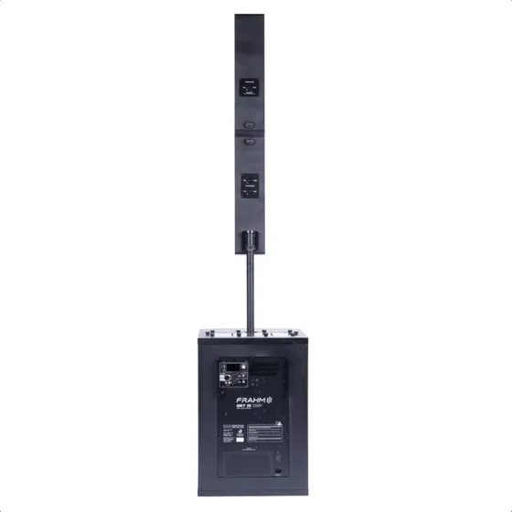 Caixa Ativa Subwoofer Satélite Grt15dsp Preta 1000wrms Frahm