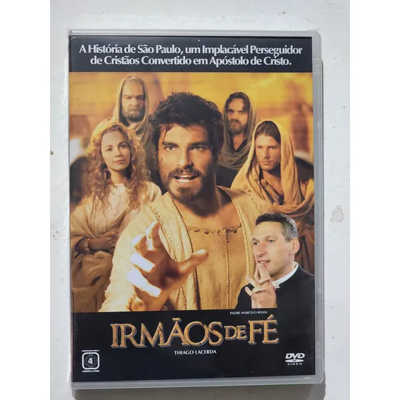 Dvd Irmãos De Fé Original Lacrado Padre Marcelo