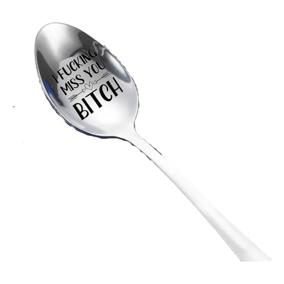 Cuchara Para Mejor Amiga Regalo Mujer Niña Amistad Larga