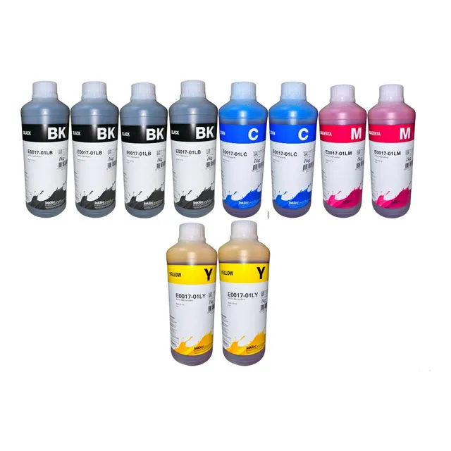 10 Litros Tinta Inktec E0017 Compatible Epson 673, L300 L800